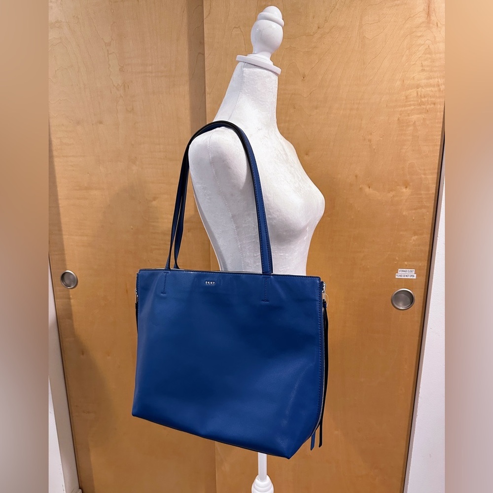 Dkny Blue Large Tote Bag